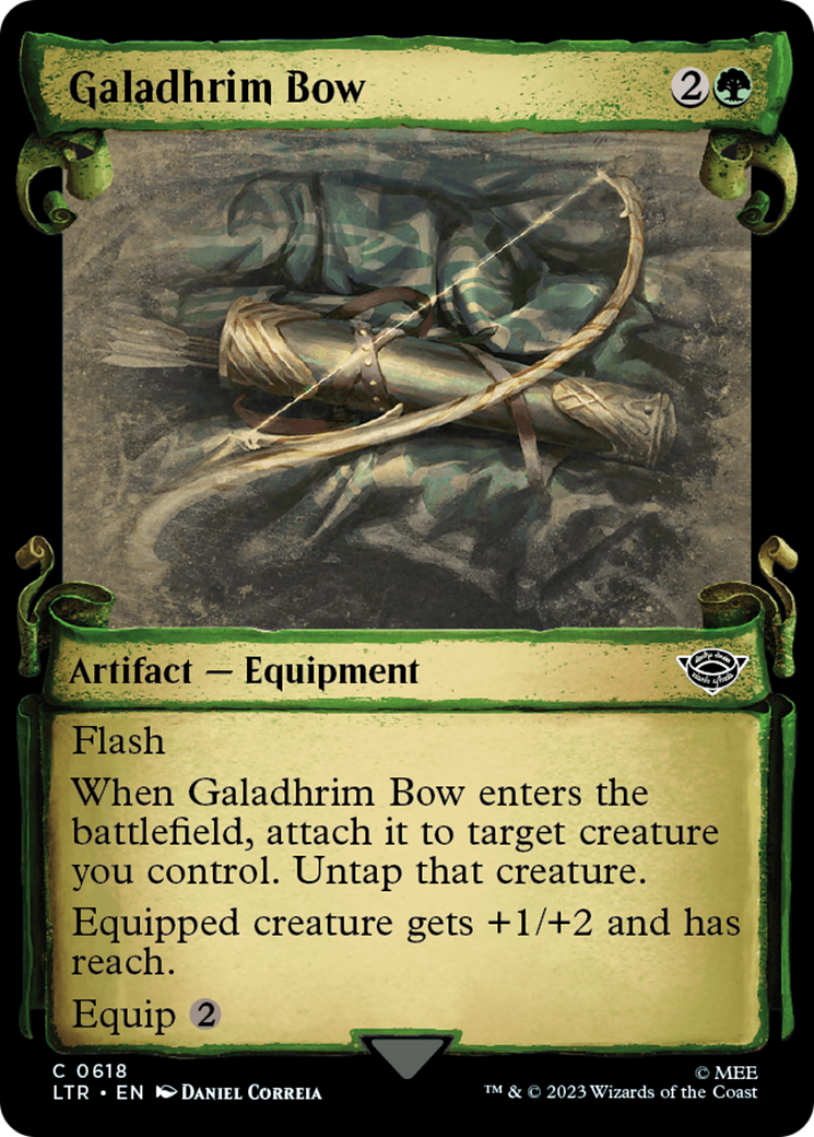 Galadhrim Bow [The Lord of the Rings: Tales of Middle-Earth Showcase Scrolls] | Boutique FDB TCG
