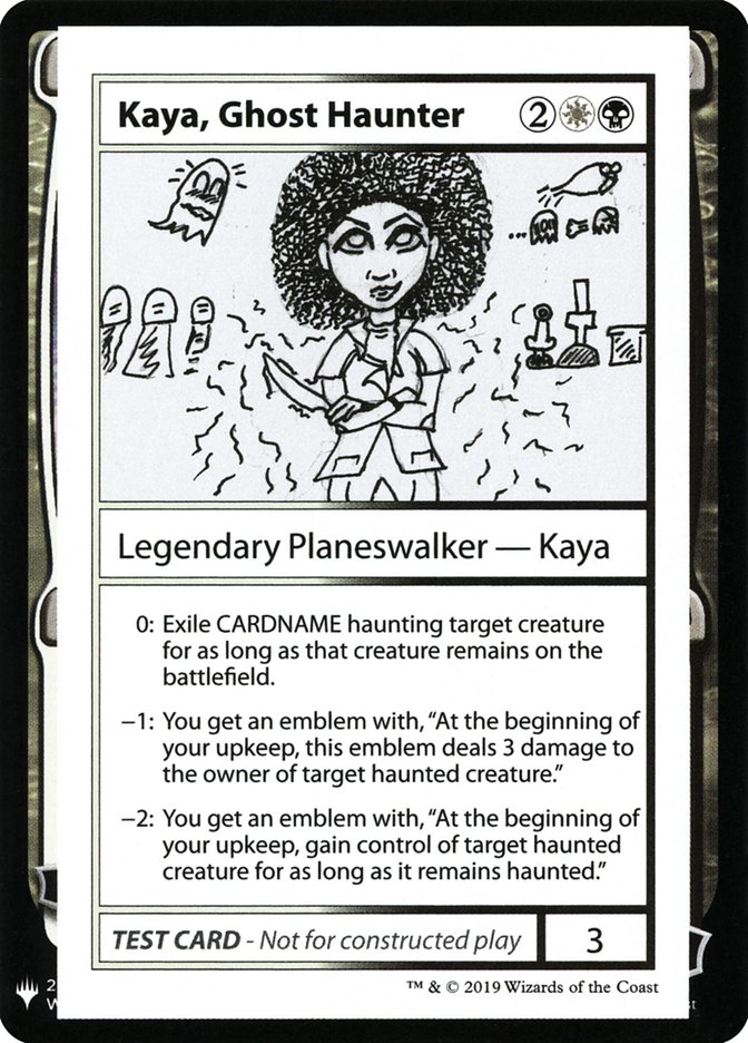 Kaya, Ghost Haunter [Mystery Booster Playtest Cards] | Boutique FDB TCG