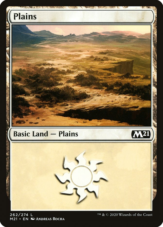 Plains (262) [Core Set 2021] | Boutique FDB TCG