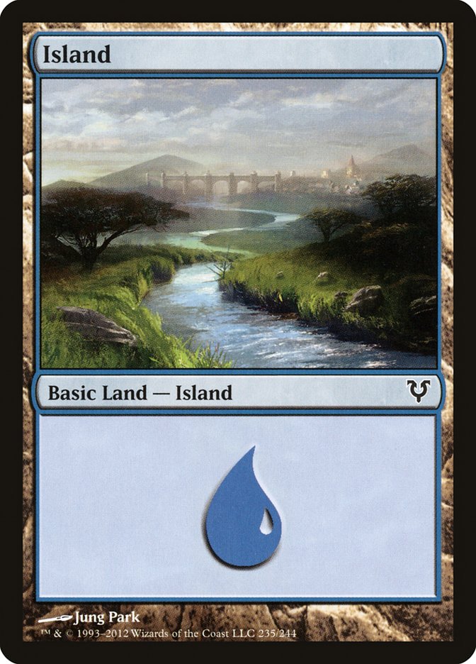 Island (235) [Avacyn Restored] | Boutique FDB TCG