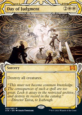 Day of Judgment (Foil Etched) [Strixhaven: School of Mages Mystical Archive] | Boutique FDB TCG