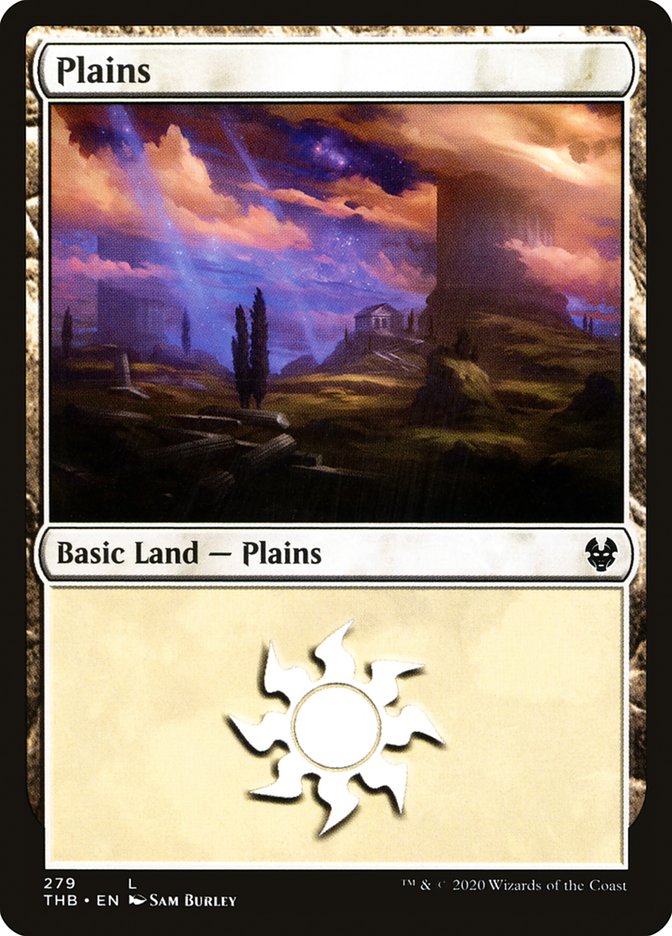 Plains (279) [Theros Beyond Death] | Boutique FDB TCG