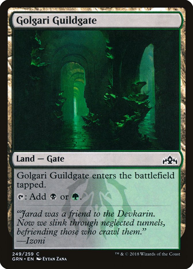 Golgari Guildgate (249/259) [Guilds of Ravnica] | Boutique FDB TCG