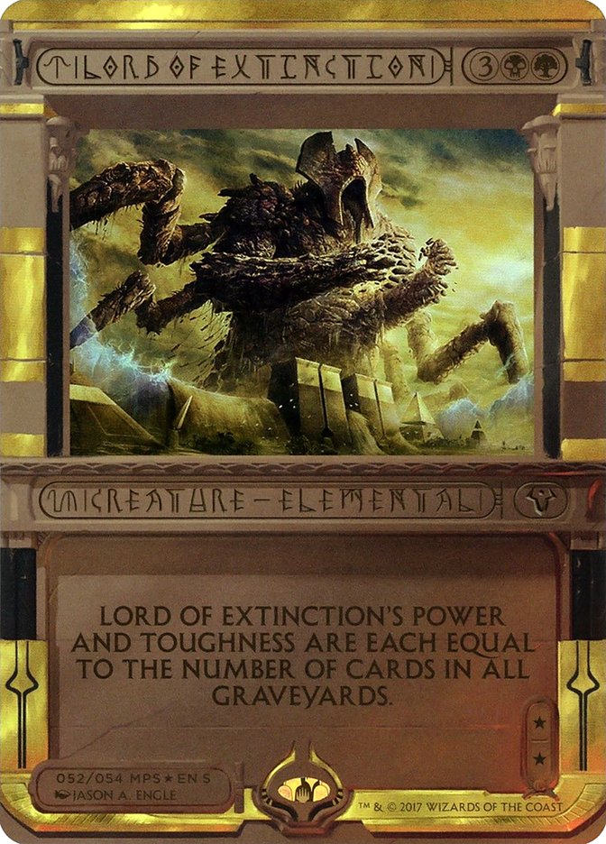 Lord of Extinction (Invocation) [Amonkhet Invocations] | Boutique FDB TCG