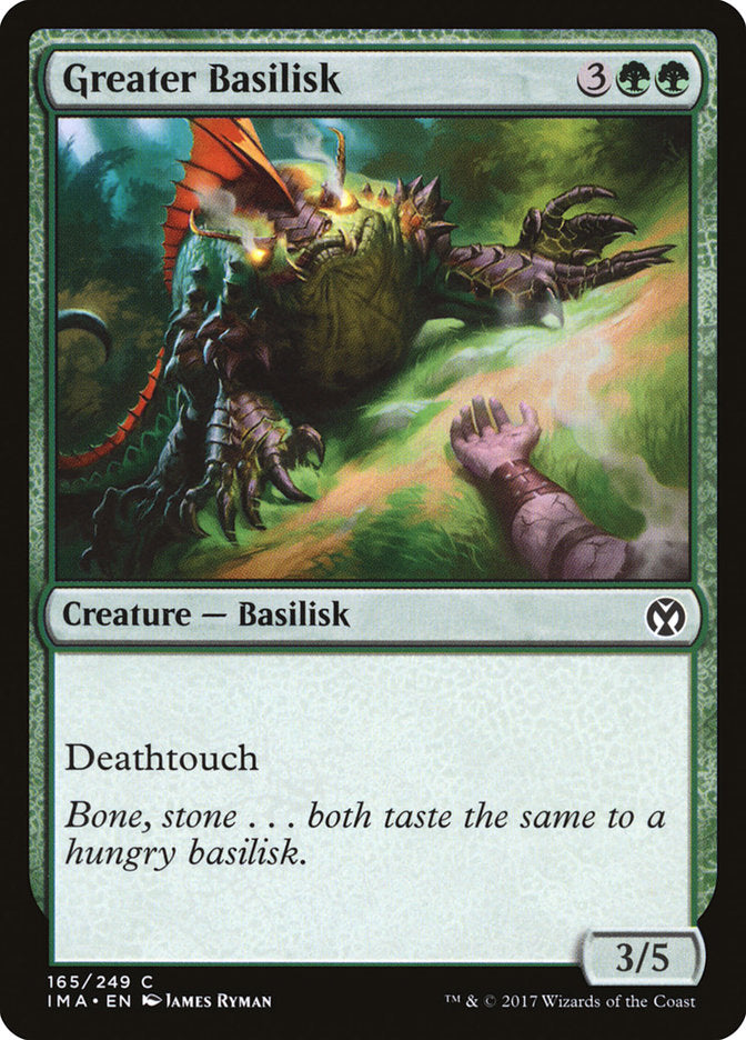 Greater Basilisk [Iconic Masters] | Boutique FDB TCG