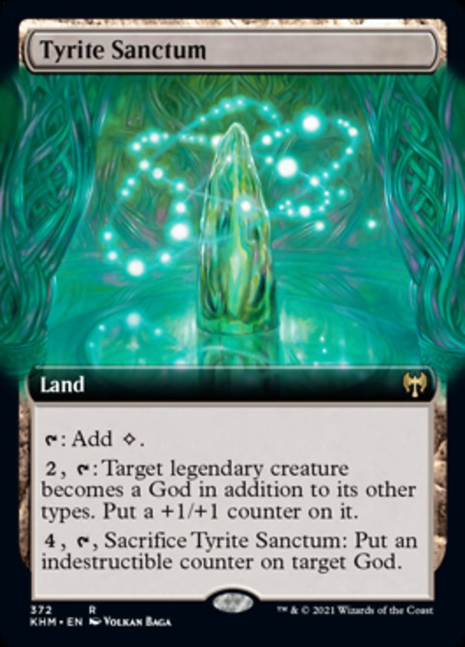 Tyrite Sanctum (Extended Art) [Kaldheim] | Boutique FDB TCG