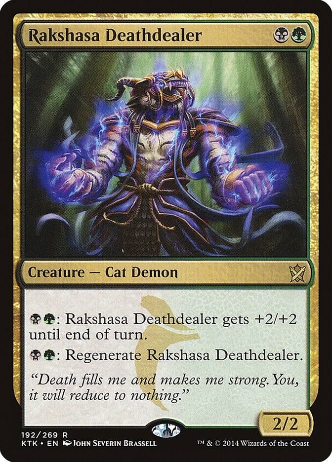 Rakshasa Deathdealer [Khans of Tarkir] | Boutique FDB TCG