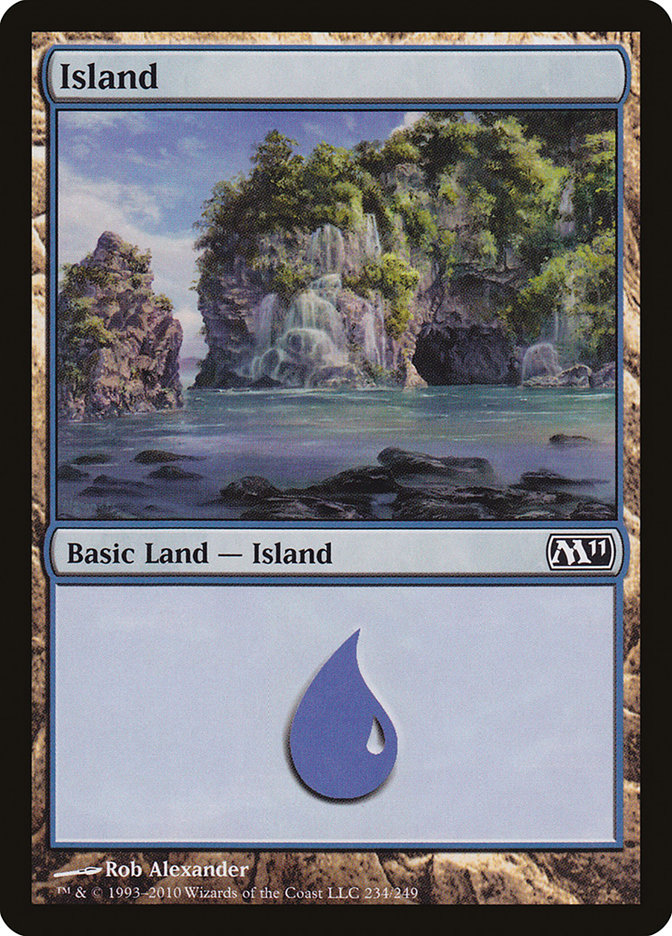 Island (234) [Magic 2011] | Boutique FDB TCG