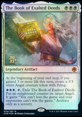 The Book of Exalted Deeds [Dungeons & Dragons: Adventures in the Forgotten Realms Prerelease Promos] | Boutique FDB TCG