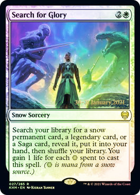 Search for Glory [Kaldheim Prerelease Promos] | Boutique FDB TCG