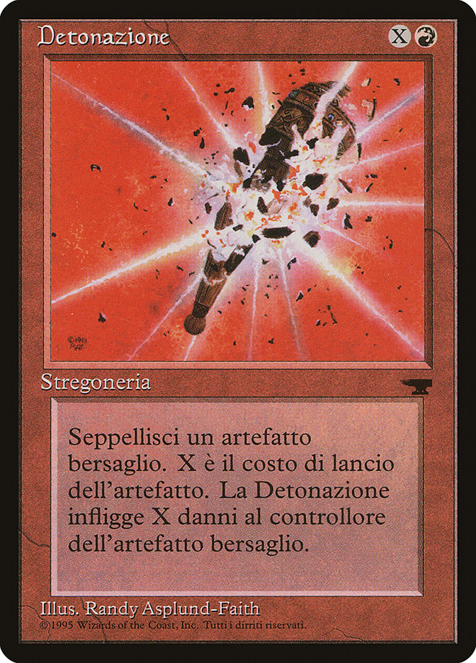 Detonate (Italian) - "Detonazione" [Rinascimento] | Boutique FDB TCG