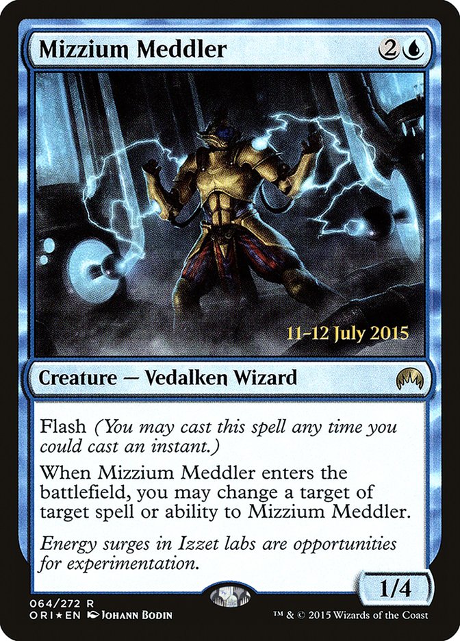 Mizzium Meddler [Magic Origins Prerelease Promos] | Boutique FDB TCG