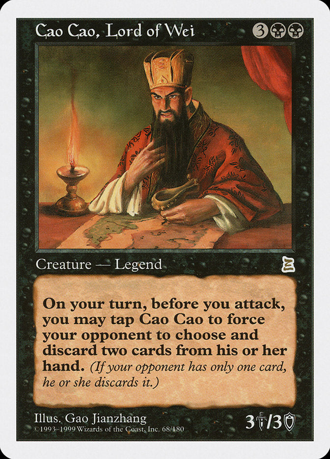 Cao Cao, Lord of Wei [Portal Three Kingdoms] | Boutique FDB TCG