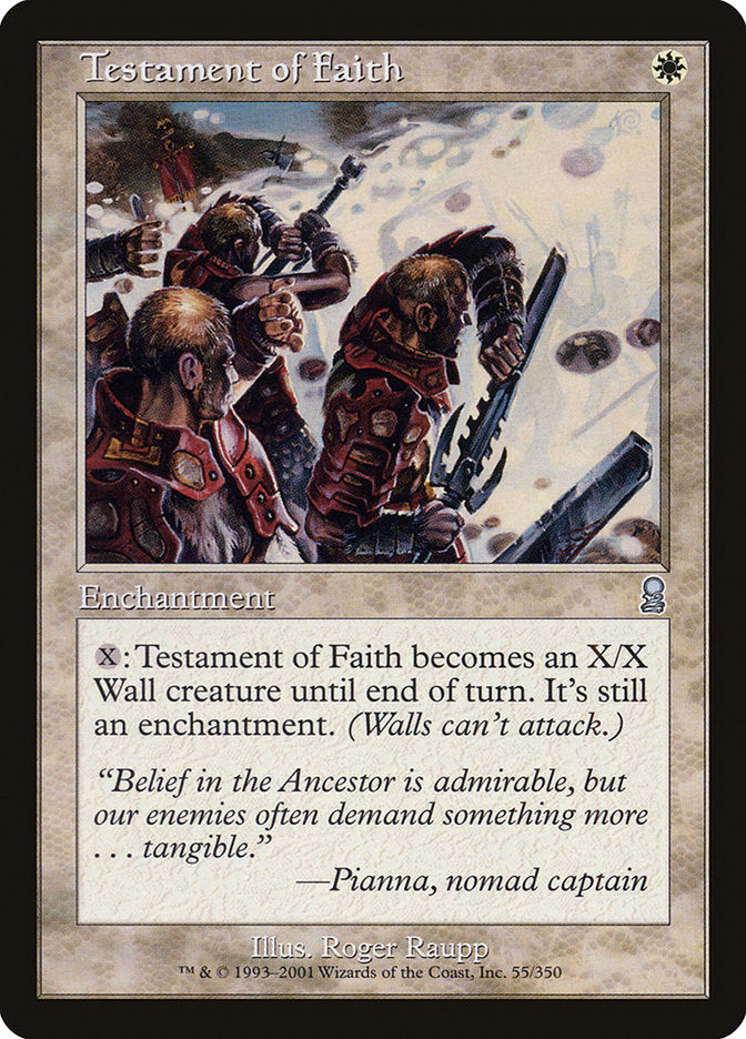 Testament of Faith [Odyssey] | Boutique FDB TCG