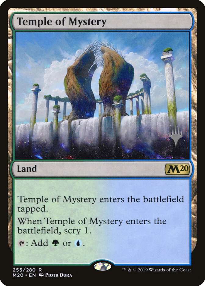 Temple of Mystery (Promo Pack) [Core Set 2020 Promos] | Boutique FDB TCG