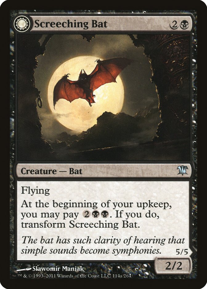 Screeching Bat // Stalking Vampire [Innistrad] | Boutique FDB TCG