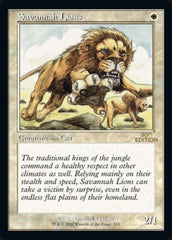 Savannah Lions (Retro) [30th Anniversary Edition] | Boutique FDB TCG