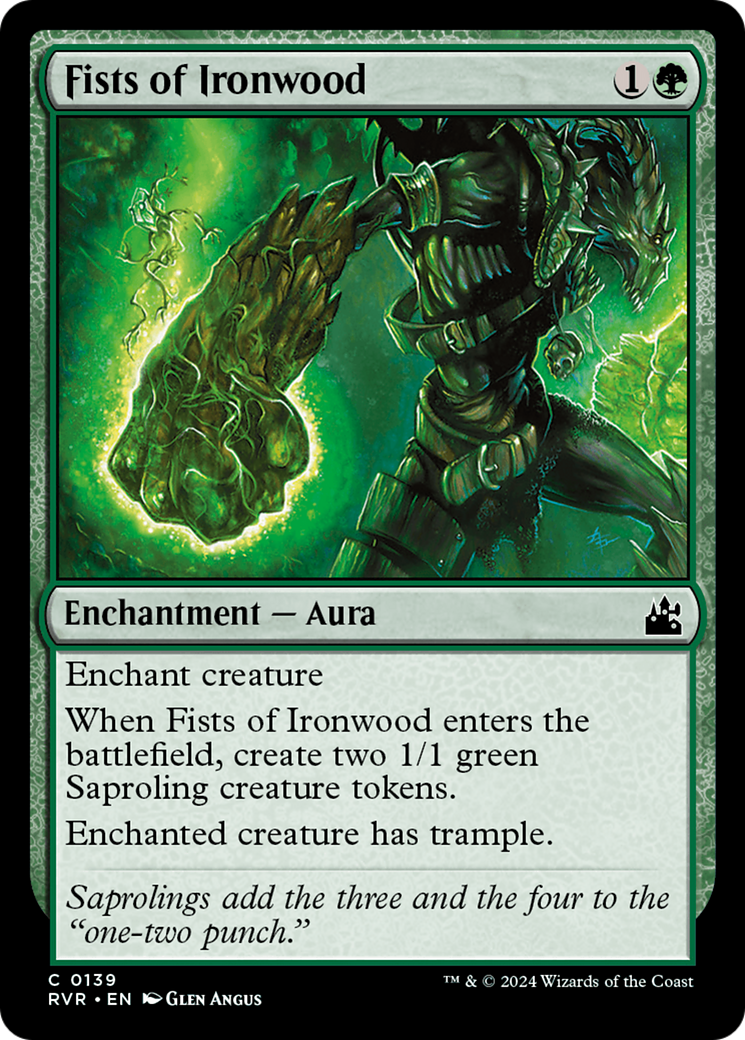 Fists of Ironwood [Ravnica Remastered] | Boutique FDB TCG