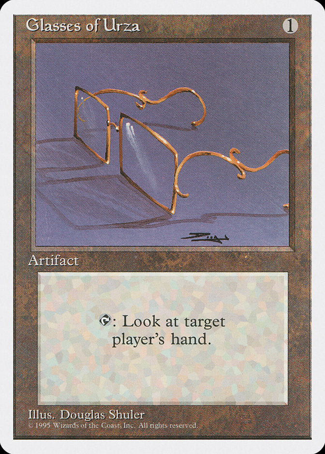 Glasses of Urza [Fourth Edition] | Boutique FDB TCG