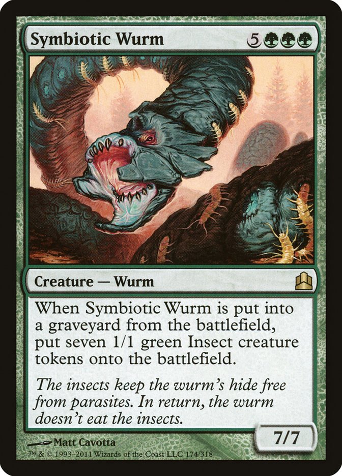 Symbiotic Wurm [Commander 2011] | Boutique FDB TCG