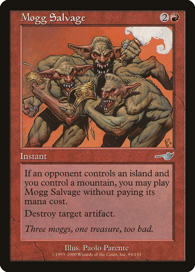 Mogg Salvage [Nemesis] | Boutique FDB TCG