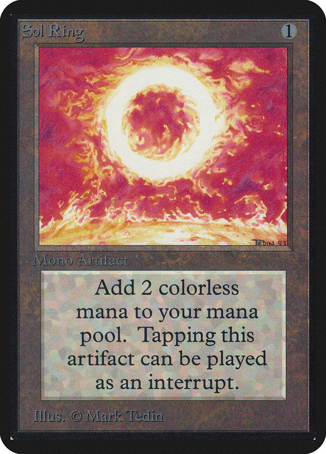 Sol Ring [Alpha Edition] | Boutique FDB TCG