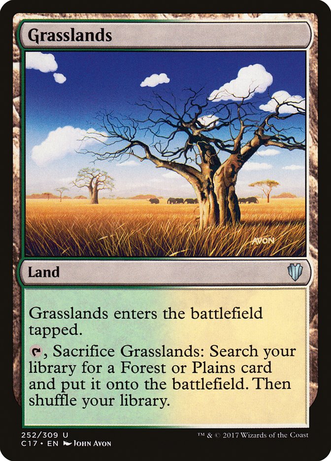 Grasslands [Commander 2017] | Boutique FDB TCG