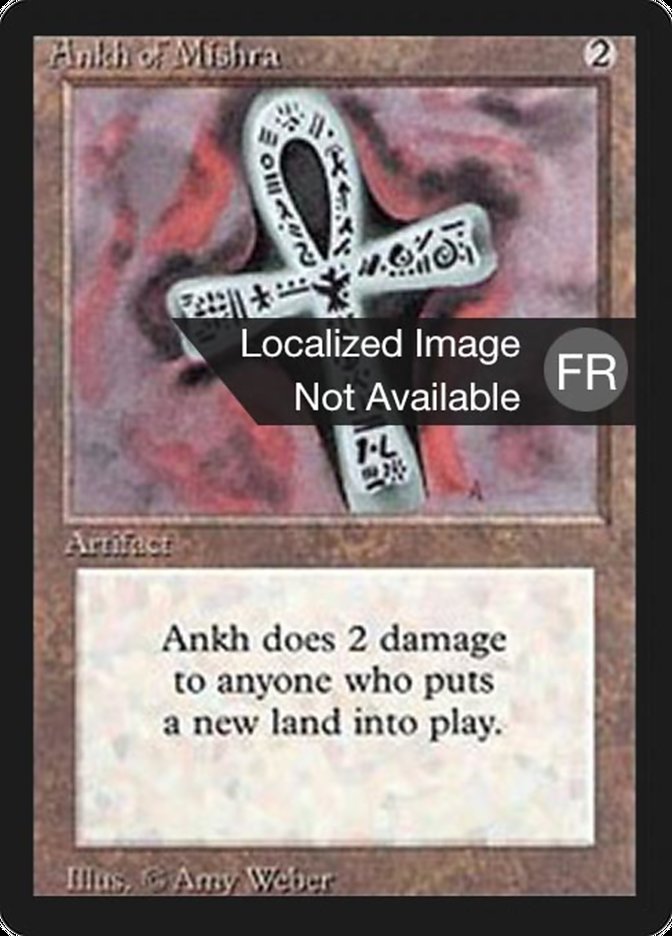 Ankh of Mishra [Foreign Black Border] | Boutique FDB TCG