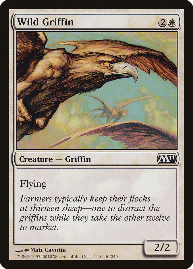 Wild Griffin [Magic 2011] | Boutique FDB TCG