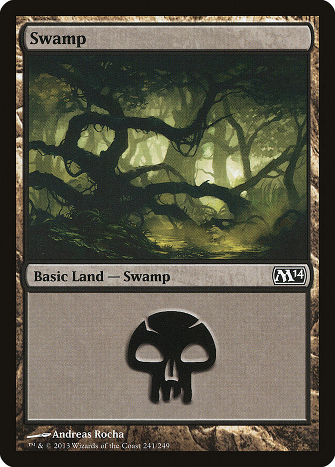 Swamp (241) [Magic 2014] | Boutique FDB TCG