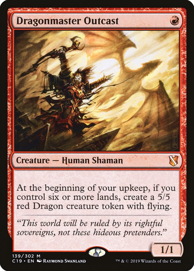 Dragonmaster Outcast [Commander 2019] | Boutique FDB TCG