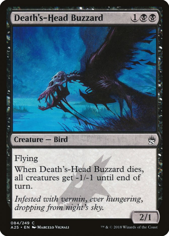 Death's-Head Buzzard [Masters 25] | Boutique FDB TCG