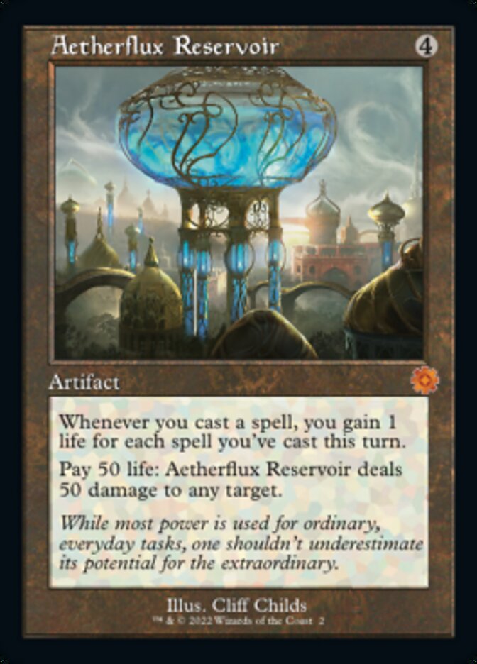 Aetherflux Reservoir (Retro) [The Brothers' War Retro Artifacts] | Boutique FDB TCG