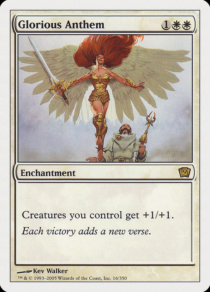 Glorious Anthem [Ninth Edition] | Boutique FDB TCG