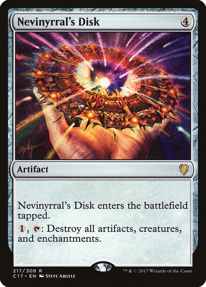 Nevinyrral's Disk [Commander 2017] | Boutique FDB TCG