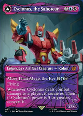 Cyclonus, the Saboteur // Cyclonus, Cybertronian Fighter (Shattered Glass) [Transformers] | Boutique FDB TCG