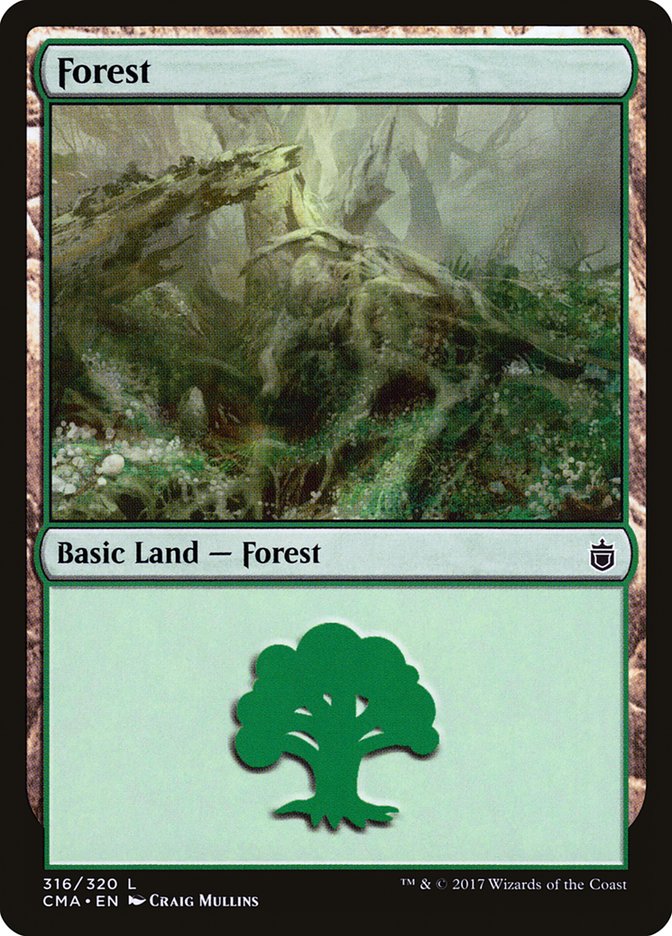 Forest (316) [Commander Anthology] | Boutique FDB TCG