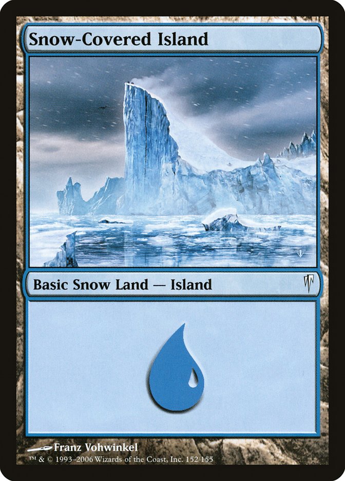 Snow-Covered Island [Coldsnap] | Boutique FDB TCG