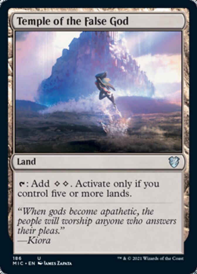 Temple of the False God [Innistrad: Midnight Hunt Commander] | Boutique FDB TCG