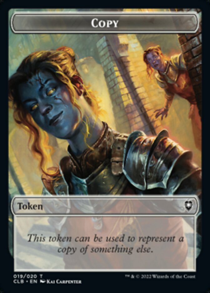 Copy Token [Commander Legends: Battle for Baldur's Gate Tokens] | Boutique FDB TCG