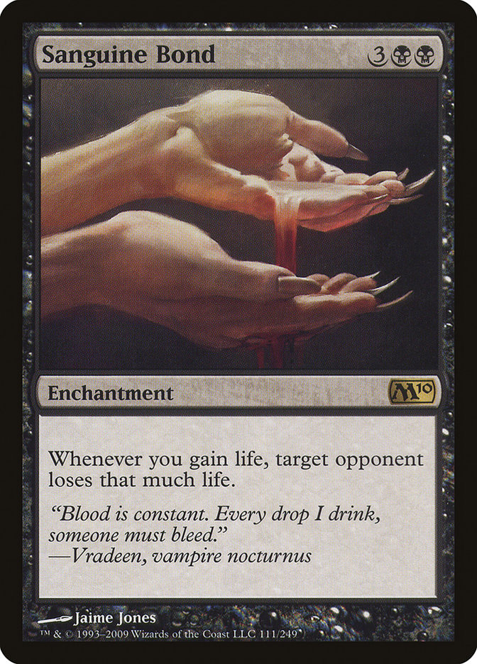 Sanguine Bond [Magic 2010] | Boutique FDB TCG