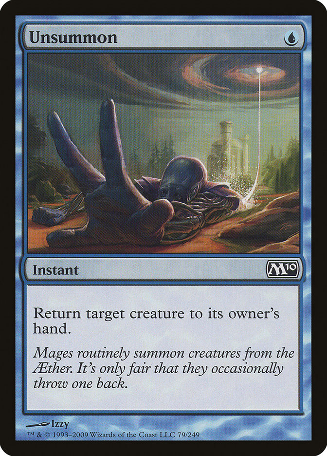 Unsummon [Magic 2010] | Boutique FDB TCG