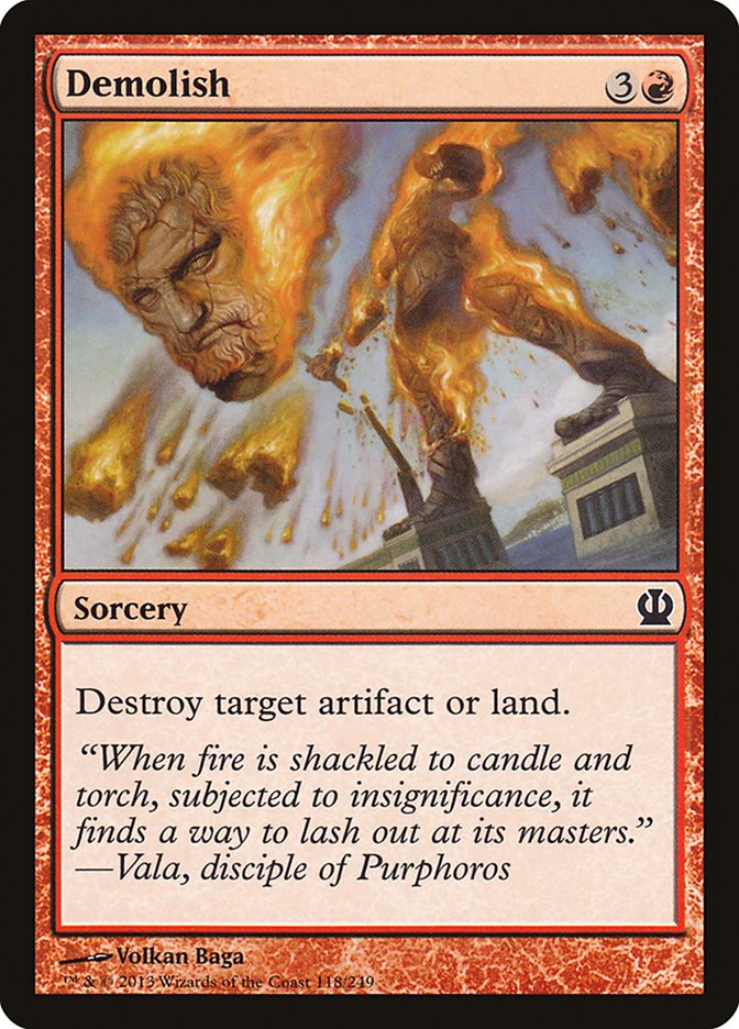 Demolish [Theros] | Boutique FDB TCG