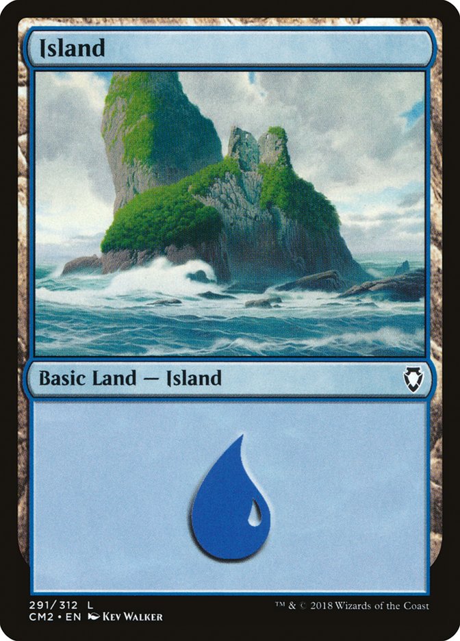 Island (291) [Commander Anthology Volume II] | Boutique FDB TCG