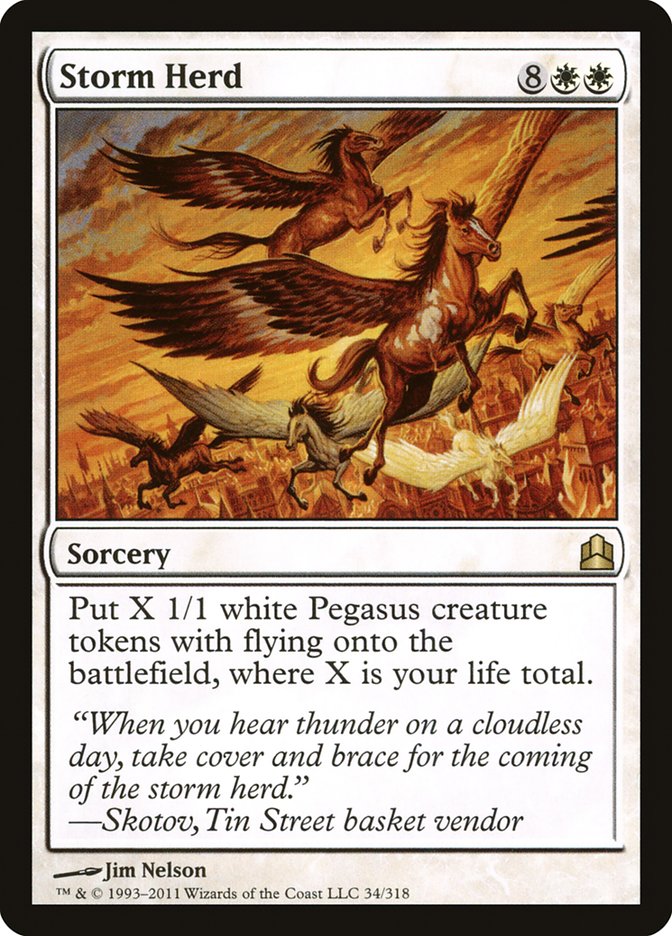 Storm Herd [Commander 2011] | Boutique FDB TCG