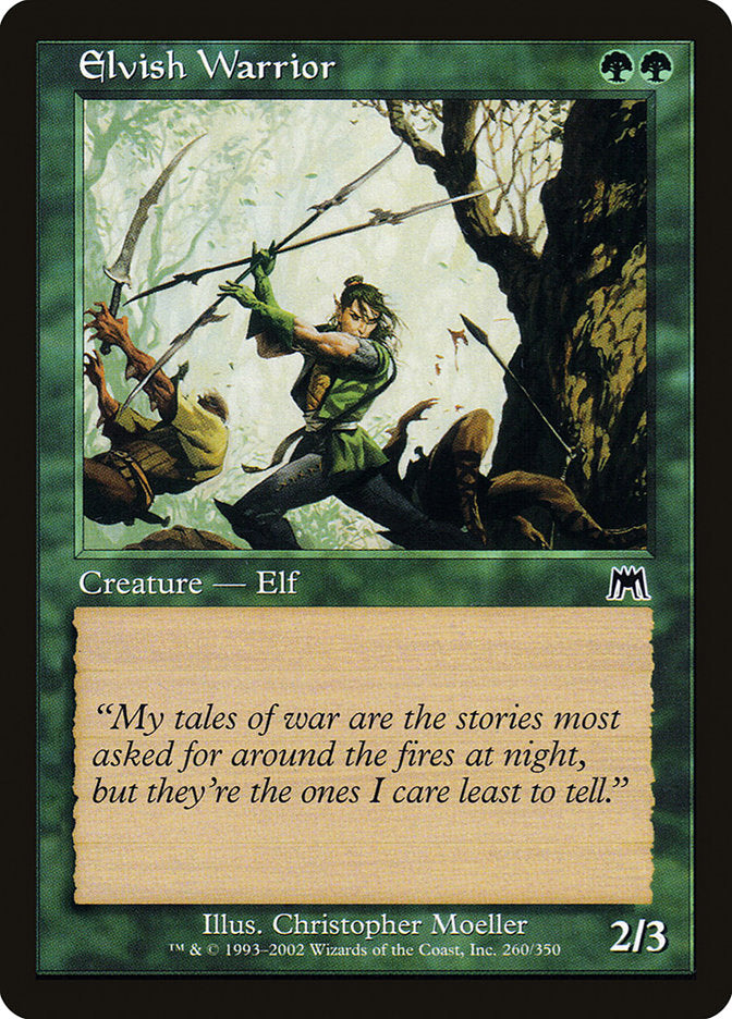 Elvish Warrior [Onslaught] | Boutique FDB TCG