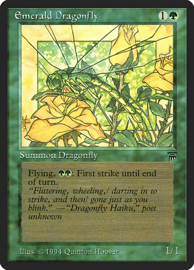 Emerald Dragonfly [Legends] | Boutique FDB TCG