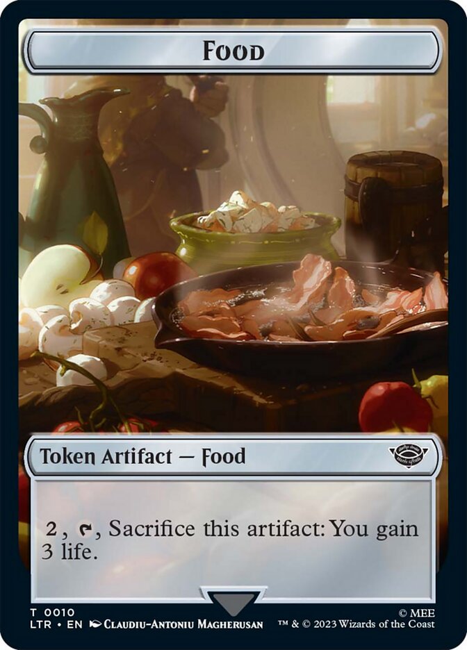 Food Token (10) [The Lord of the Rings: Tales of Middle-Earth Tokens] | Boutique FDB TCG