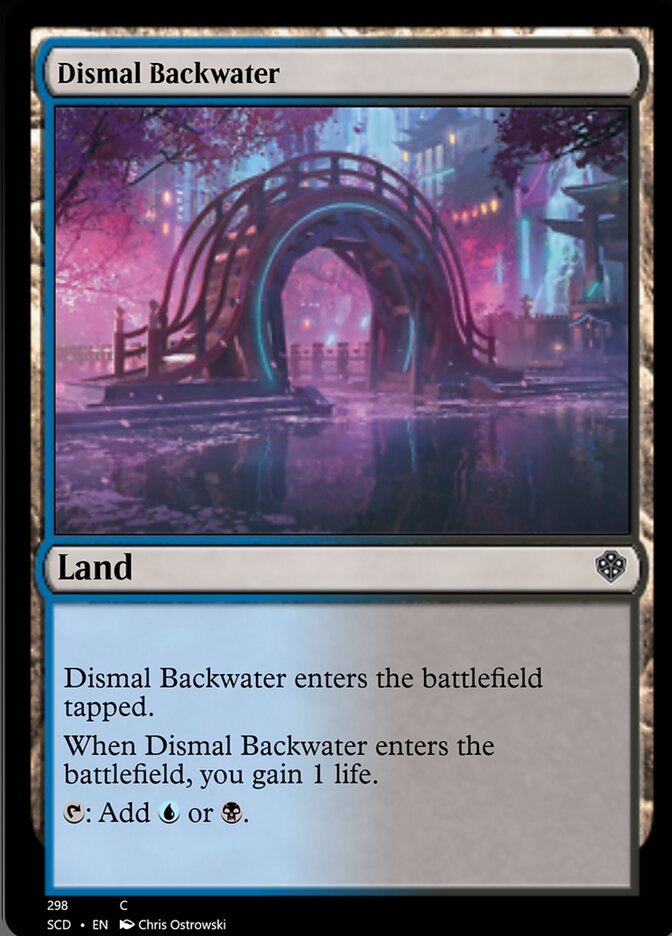 Dismal Backwater [Starter Commander Decks] | Boutique FDB TCG