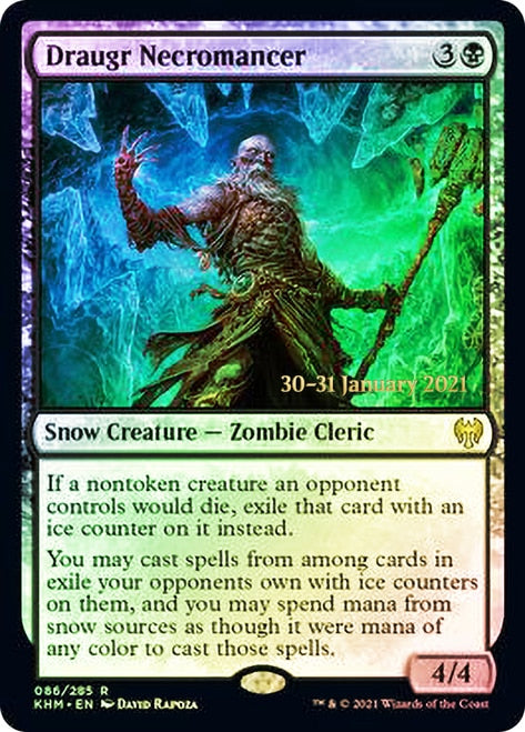 Draugr Necromancer [Kaldheim Prerelease Promos] | Boutique FDB TCG